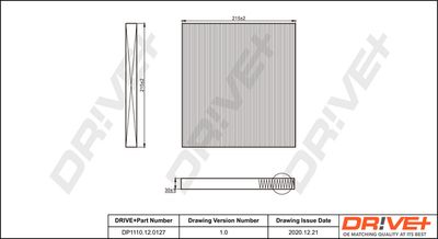 DP1110120127 Dr!ve+ Фильтр, воздух во внутренном пространстве