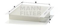 CU2680 MANN-FILTER Фильтр, воздух во внутренном пространстве