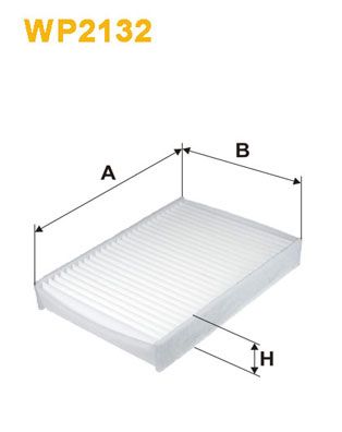 WP2132 WIX FILTERS Фильтр, воздух во внутренном пространстве