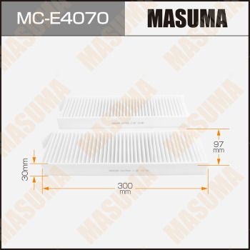 MCE4070 MASUMA Фильтр, воздух во внутренном пространстве