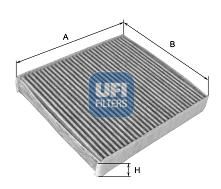 5413500 UFI Фильтр, воздух во внутренном пространстве