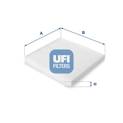 5321500 UFI Фильтр, воздух во внутренном пространстве