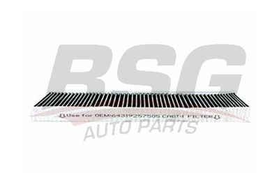 BSG15145007 BSG Фильтр, воздух во внутренном пространстве