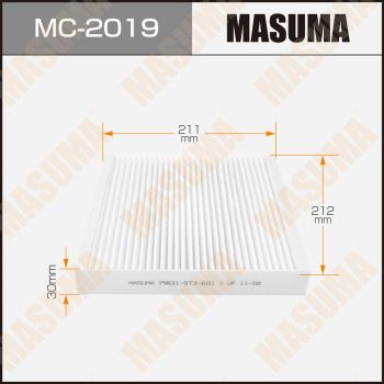 MC2019 MASUMA Фильтр, воздух во внутренном пространстве