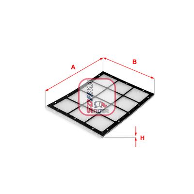 S3317C SOFIMA Фильтр, воздух во внутренном пространстве