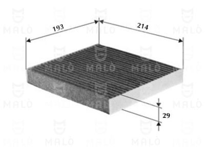 1531292 AKRON-MALÒ Фильтр, воздух во внутренном пространстве