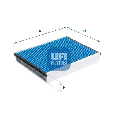 3421800 UFI Фильтр, воздух во внутренном пространстве