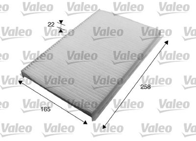 715615 VALEO Фильтр, воздух во внутренном пространстве