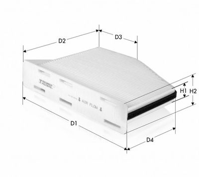 CK9922 TECNECO FILTERS Фильтр, воздух во внутренном пространстве