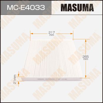 MCE4033 MASUMA Фильтр, воздух во внутренном пространстве