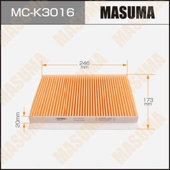 MCK3016 MASUMA Фильтр, воздух во внутренном пространстве