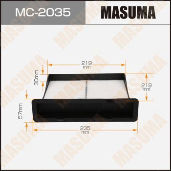 MC2035 MASUMA Фильтр, воздух во внутренном пространстве