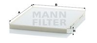 CU2434 MANN-FILTER Фильтр, воздух во внутренном пространстве