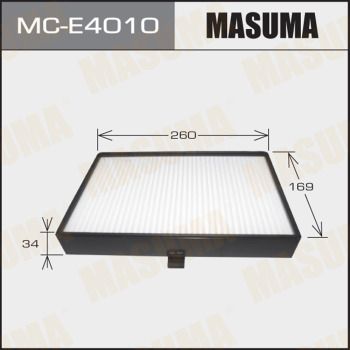 MCE4010 MASUMA Фильтр, воздух во внутренном пространстве
