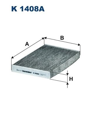 K1408A FILTRON Фильтр, воздух во внутренном пространстве