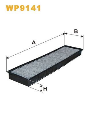 WP9141 WIX FILTERS Фильтр, воздух во внутренном пространстве