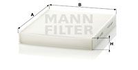 CU25332 MANN-FILTER Фильтр, воздух во внутренном пространстве