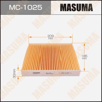 MC1025 MASUMA Фильтр, воздух во внутренном пространстве