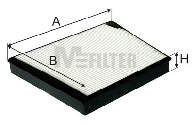 K9027 MFILTER Фильтр, воздух во внутренном пространстве