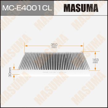 MCE4001CL MASUMA Фильтр, воздух во внутренном пространстве