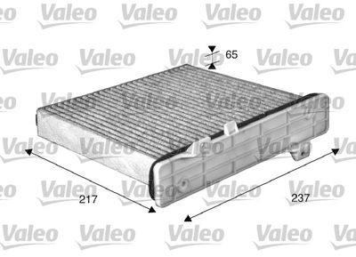 715509 VALEO Фильтр, воздух во внутренном пространстве