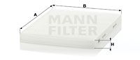 CU23010 MANN-FILTER Фильтр, воздух во внутренном пространстве