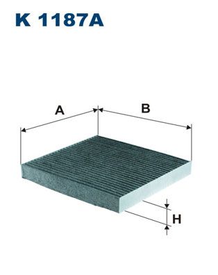 K1187A FILTRON Фильтр, воздух во внутренном пространстве
