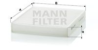 CU2440 MANN-FILTER Фильтр, воздух во внутренном пространстве