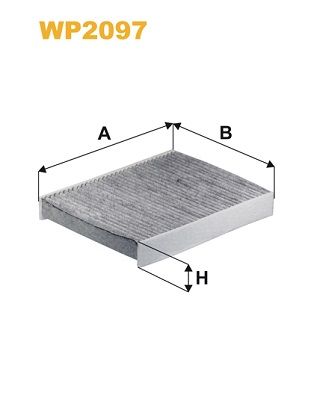 WP2097 WIX FILTERS Фильтр, воздух во внутренном пространстве