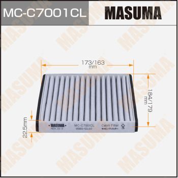 MCC7001CL MASUMA Фильтр, воздух во внутренном пространстве