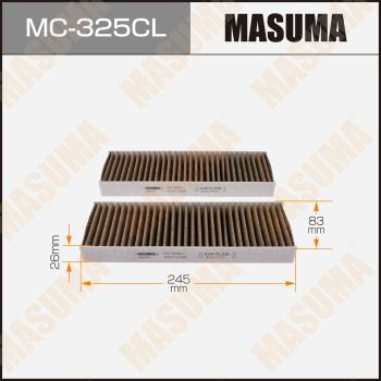 MC325CL MASUMA Фильтр, воздух во внутренном пространстве