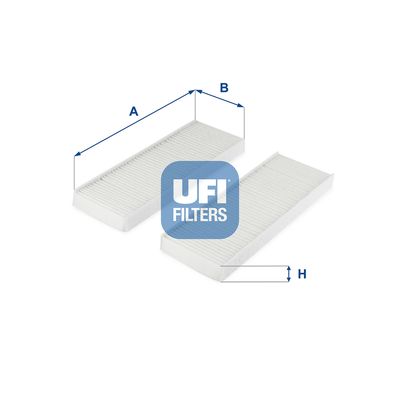 5331300 UFI Фильтр, воздух во внутренном пространстве