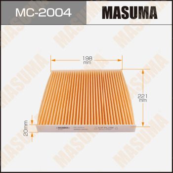 MC2004 MASUMA Фильтр, воздух во внутренном пространстве