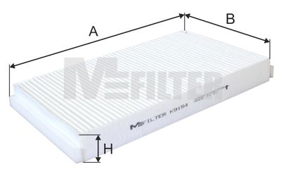 K9154 MFILTER Фильтр, воздух во внутренном пространстве