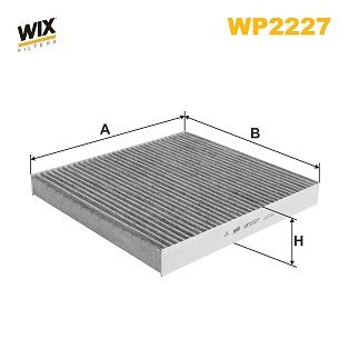 WP2227 WIX FILTERS Фильтр, воздух во внутренном пространстве