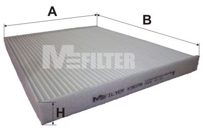 K9078 MFILTER Фильтр, воздух во внутренном пространстве