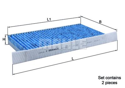 LAO426S MAHLE Фильтр, воздух во внутренном пространстве