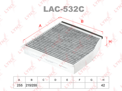 LAC532C LYNXauto Фильтр, воздух во внутренном пространстве