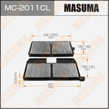 MC2011CL MASUMA Фильтр, воздух во внутренном пространстве