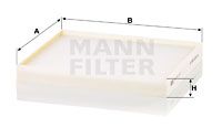 CU24017 MANN-FILTER Фильтр, воздух во внутренном пространстве
