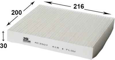 AC3507 JS ASAKASHI Фильтр, воздух во внутренном пространстве