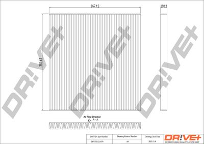 DP1110120379 Dr!ve+ Фильтр, воздух во внутренном пространстве