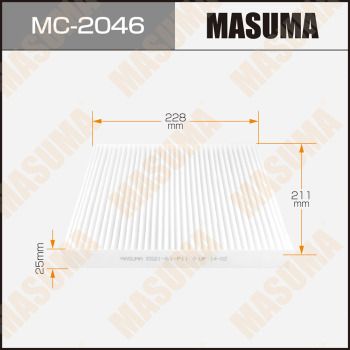 MC2046 MASUMA Фильтр, воздух во внутренном пространстве