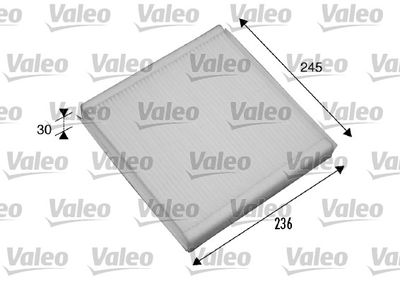 698861 VALEO Фильтр, воздух во внутренном пространстве