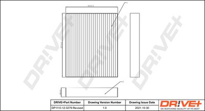 DP1110120279 Dr!ve+ Фильтр, воздух во внутренном пространстве
