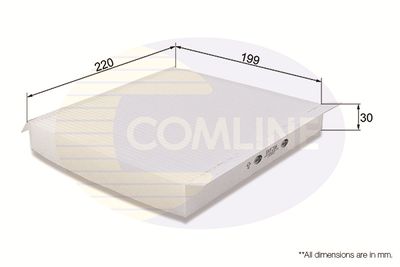 EKF206 COMLINE Фильтр, воздух во внутренном пространстве