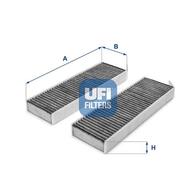 5417200 UFI Фильтр, воздух во внутренном пространстве