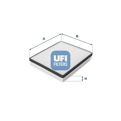 5357300 UFI Фильтр, воздух во внутренном пространстве