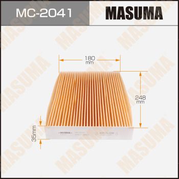 MC2041 MASUMA Фильтр, воздух во внутренном пространстве