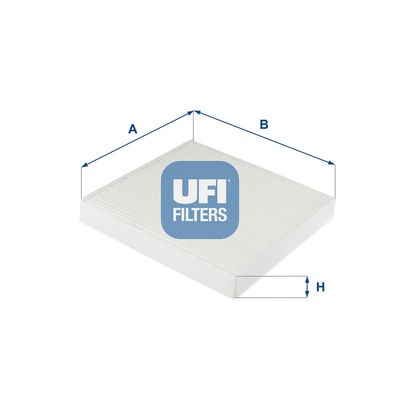 5324600 UFI Фильтр, воздух во внутренном пространстве